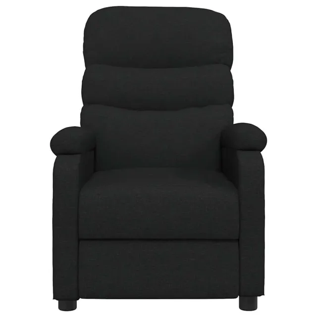 Fauteuil de massage Noir Tissu