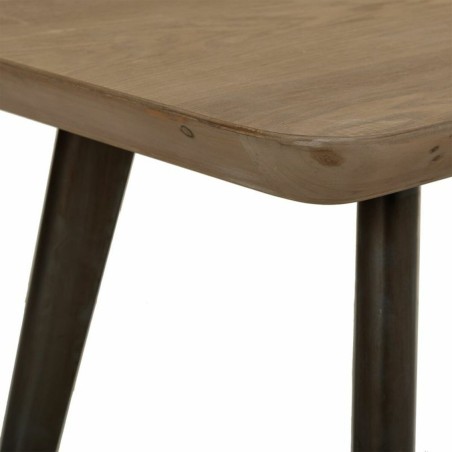 Hoofdtafel Alexandra House Living Bruin Ijzer Bord Sparrenhout 50 x 40