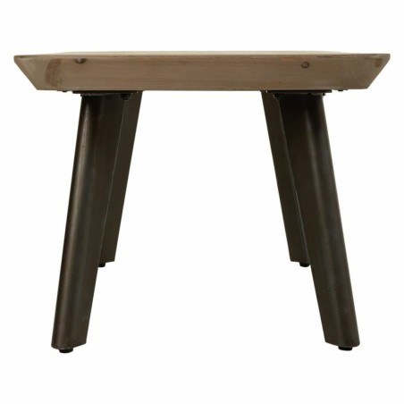 Mesa de Centro Alexandra House Living Marrón Hierro Chapa Madera de a