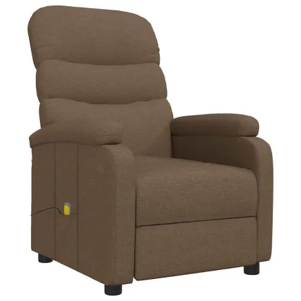 Fauteuil de massage Marron Tissu 2