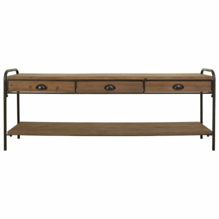 Dientafel Alexandra House Living Bruin Ijzer Sparrenhout 38 x 58 x 149