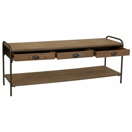 Dientafel Alexandra House Living Bruin Ijzer Sparrenhout 38 x 58 x 149