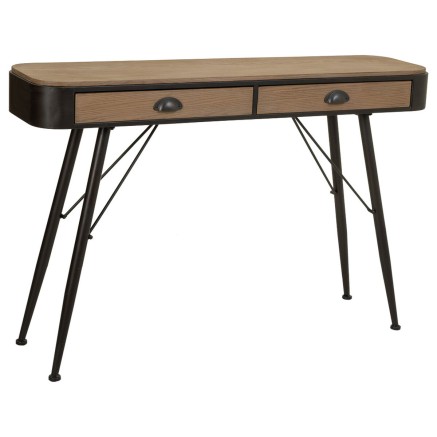 Zijtafel met lades Alexandra House Living Bruin 32 x 80 x 120 cm