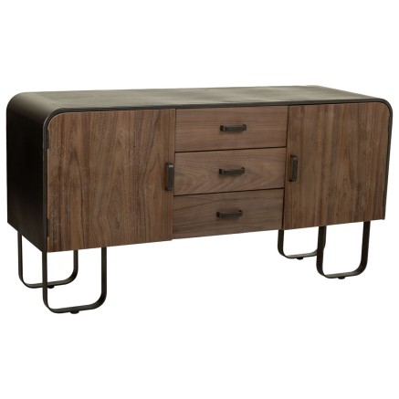Buffet Alexandra House Living Marron Fer Bois d'épicéa 47 x 76 x 145