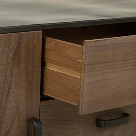 Buffet Alexandra House Living Marron Fer Bois d'épicéa 47 x 76 x 145