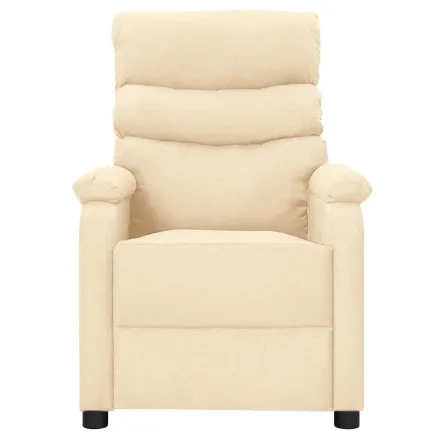 Fauteuil de massage Crème Tissu 2