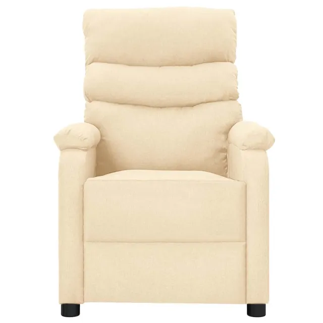 Fauteuil de massage Crème Tissu