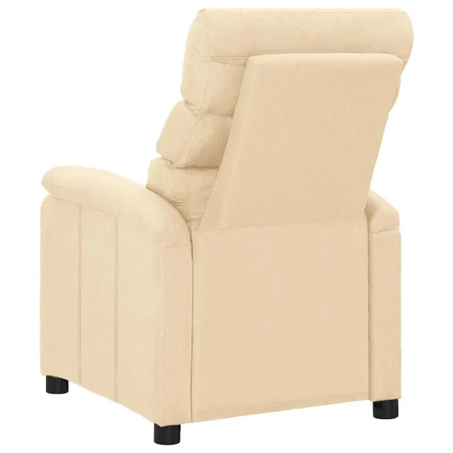 Fauteuil de massage Crème Tissu
