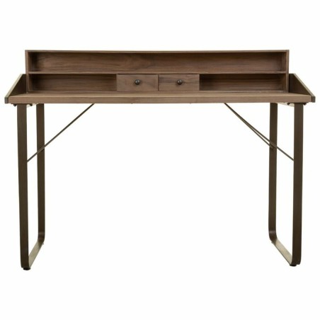 Desk Alexandra House Living Brown Wood Iron Plate Fir wood 60 x 95 x 1