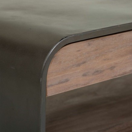 Centre Table Alexandra House Living Brown Wood Iron Plate Fir wood 62 2