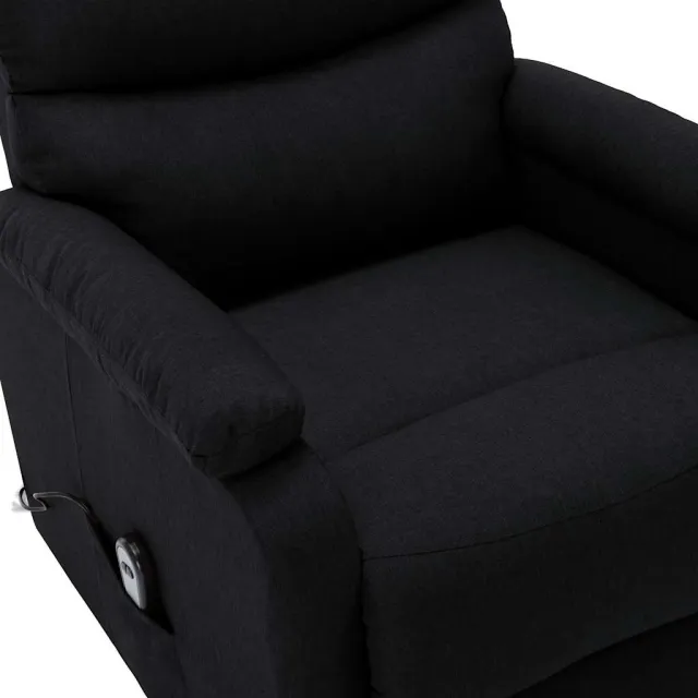 Fauteuil Noir Tissu