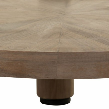 Hoofdtafel Alexandra House Living Bruin Hout Ijzer Bord Sparrenhout 11 2
