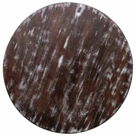 Hoofdtafel Alexandra House Living Grijs Mangohout 76 x 45 x 76 cm