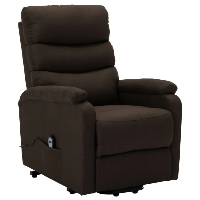Fauteuil Marron foncé Tissu