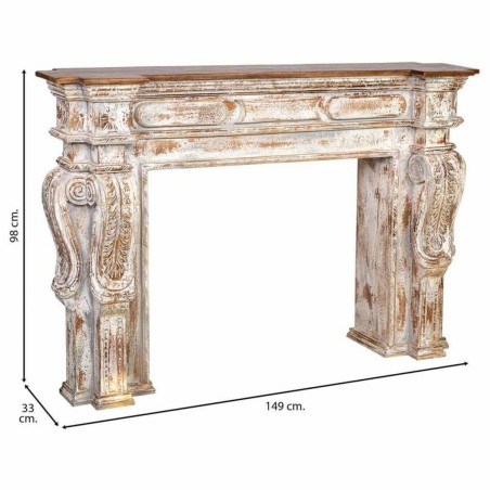 Ingresso Alexandra House Living Bianco Grigio 33 x 98 x 149 cm