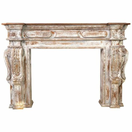 Meuble d'Entrée Alexandra House Living Blanc Gris 33 x 98 x 149 cm