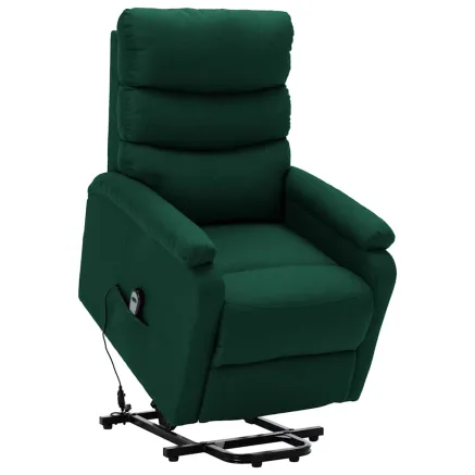 Fauteuil Vert foncé Tissu