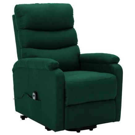Fauteuil Vert foncé Tissu 2