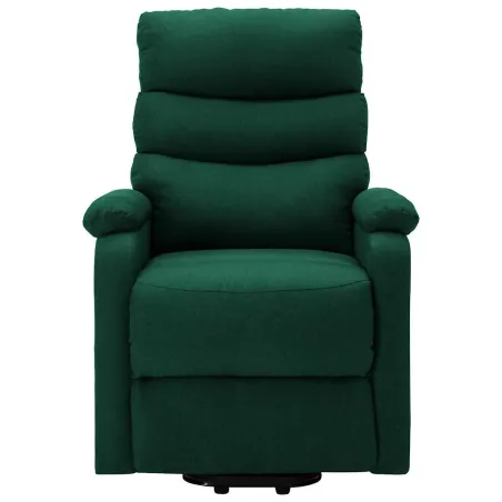Fauteuil Vert foncé Tissu
