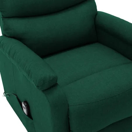 Fauteuil Vert foncé Tissu