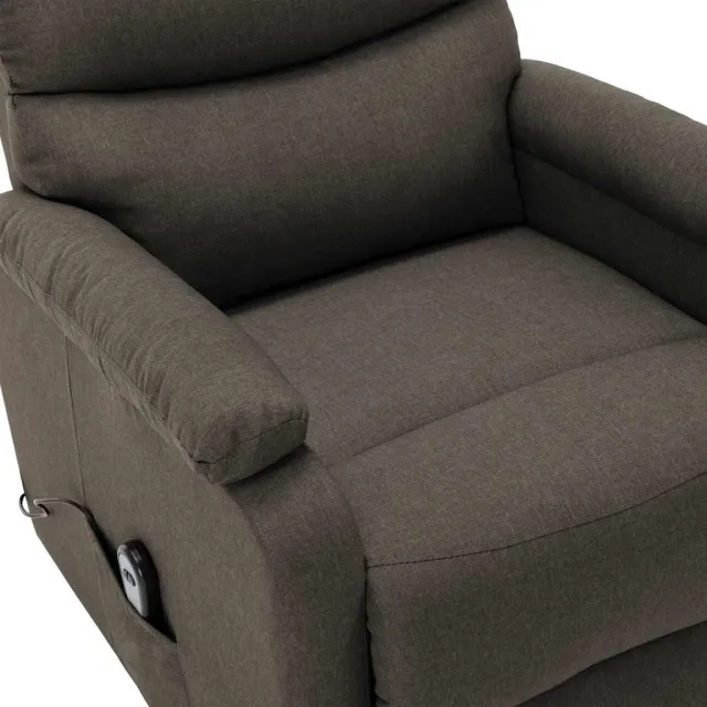Fauteuil Taupe Tissu