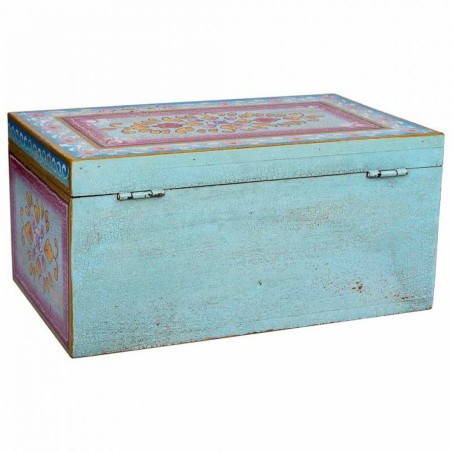 Koffer Alexandra House Living Multicolour Mangohout 28 x 22 x 46 cm Tr