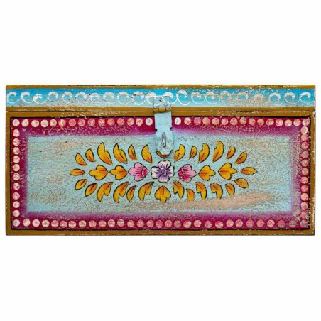 Truhe Alexandra House Living Bunt Mango-Holz 28 x 22 x 46 cm Handwerks