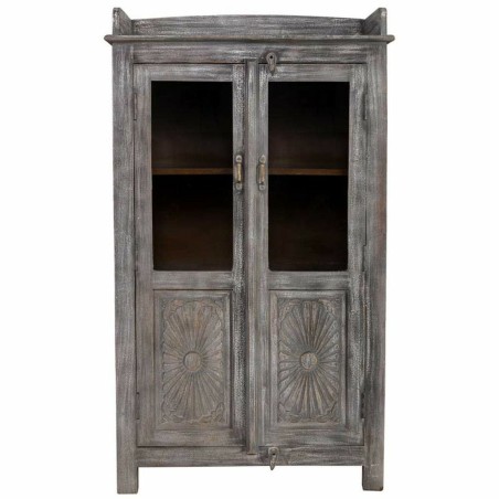 Display Stand Alexandra House Living Black Mango wood 41 x 128 x 74 cm