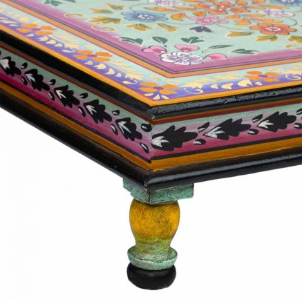 Tavolo aggiuntivo Alexandra House Living Legno di mango 45 x 16 x 45 c 2