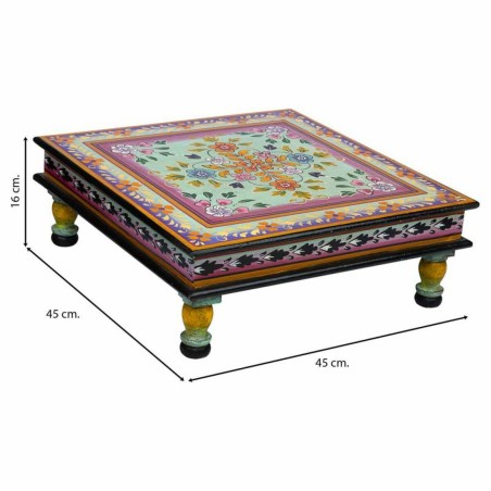 Tavolo aggiuntivo Alexandra House Living Legno di mango 45 x 16 x 45 c