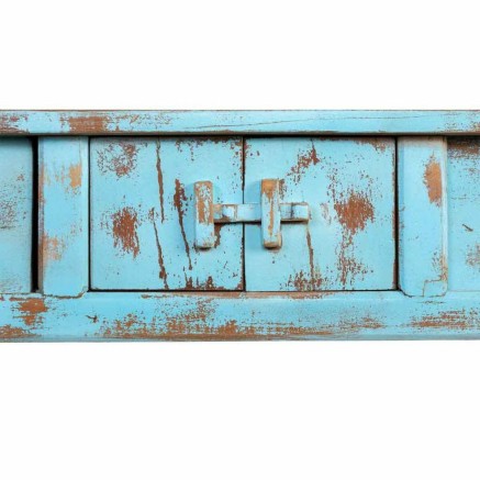Recibidor con Cajones Alexandra House Living Azul 45 x 80 x 181 cm 2