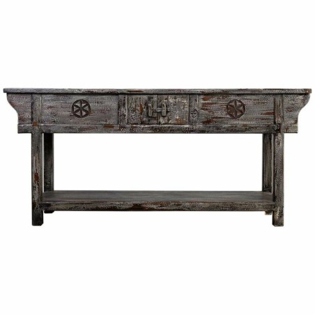 Zijtafel met lades Alexandra House Living Blauw 45 x 80 x 181 cm
