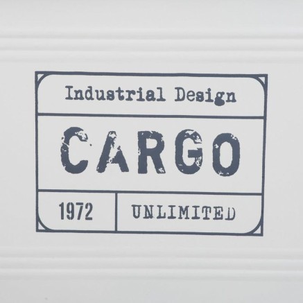 Koffer Alexandra House Living Cargo Wit Industriële hennep Metaal Spa 2