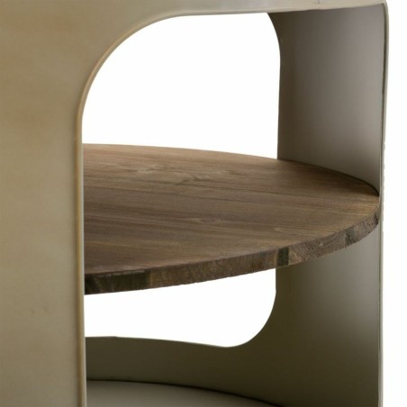 Tavolo aggiuntivo Alexandra House Living Grigio metallo e legno di abe
