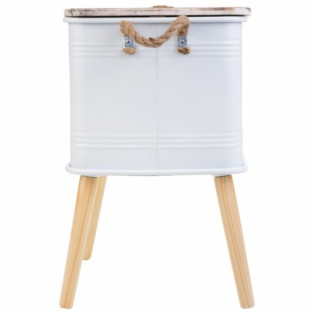 Table de Nuit Alexandra House Living Gris 34 x 34 x 55 cm