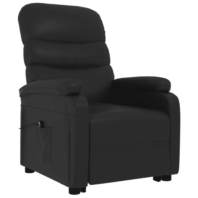 Fauteuil Noir Similicuir