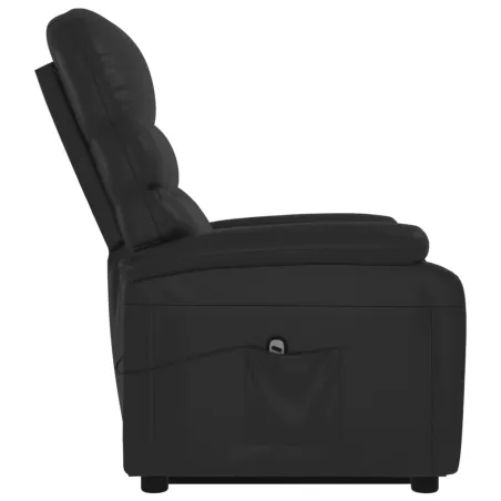 Fauteuil Noir Similicuir