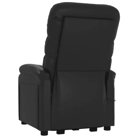 Fauteuil Noir Similicuir