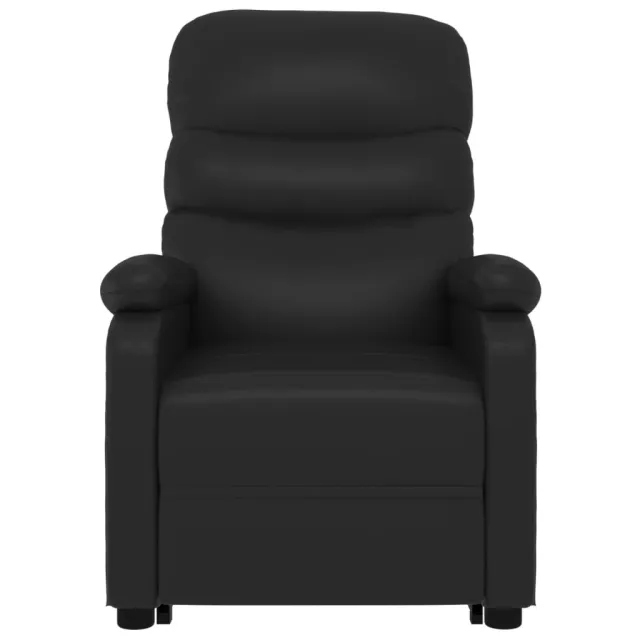 Fauteuil de massage Noir Similicuir
