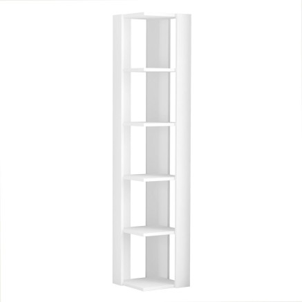 Estantería de Esquina Alexandra House Living Blanco Madera MDP 33 x 1