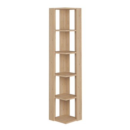 Estantería de Esquina Alexandra House Living Roble Madera MDP 33 x 16