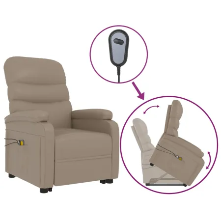 Fauteuil de massage Cappuccino Similicuir
