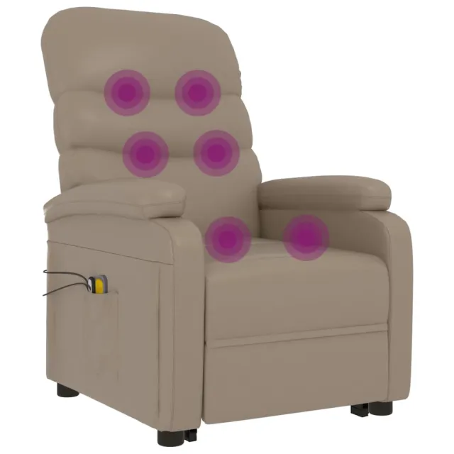 Fauteuil de massage Cappuccino Similicuir