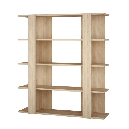 Bookshop Alexandra House Living Oak Wood MDP 110 x 122 x 29 cm 4 Shelv