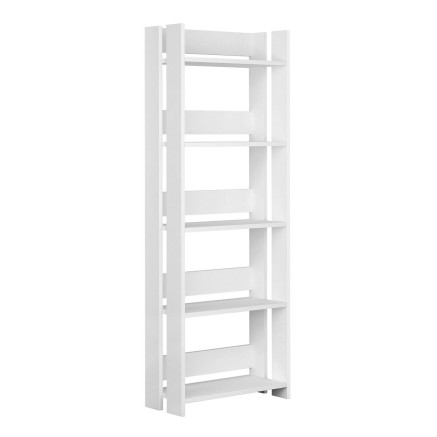 Librería Alexandra House Living Blanco Madera MDP 57 x 155 x 25 cm 5