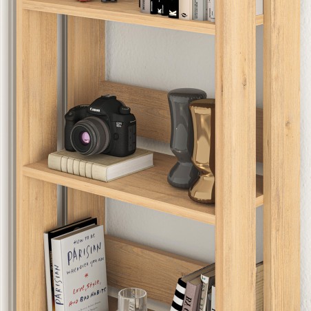 Buchhandlung Alexandra House Living Eg Holz MDP 57 x 155 x 25 cm 5 Reg
