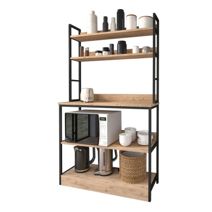 Credenza Alexandra House Living 101 x 160 x 36 cm 4 Mensole industrial