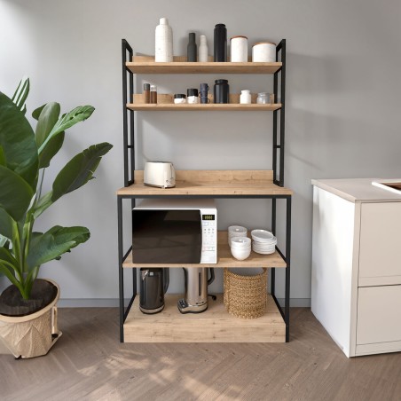 Larder Alexandra House Living 101 x 160 x 36 cm 4 Shelves industrial S