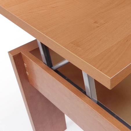 Hoofdtafel Alexandra House Living Kersenboom Metaal Hout MDP 105 x 51