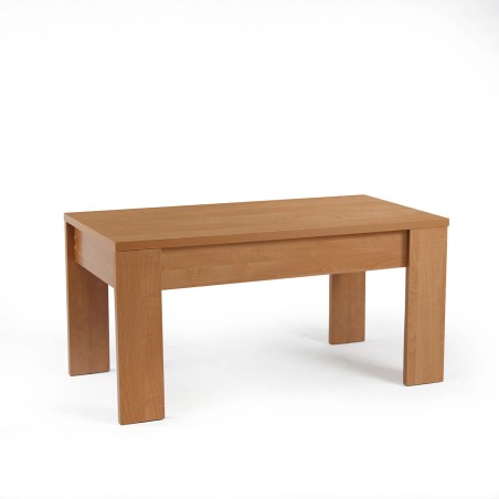 Table Basse Alexandra House Living Cerisier Métal Bois MDP 105 x 51 x